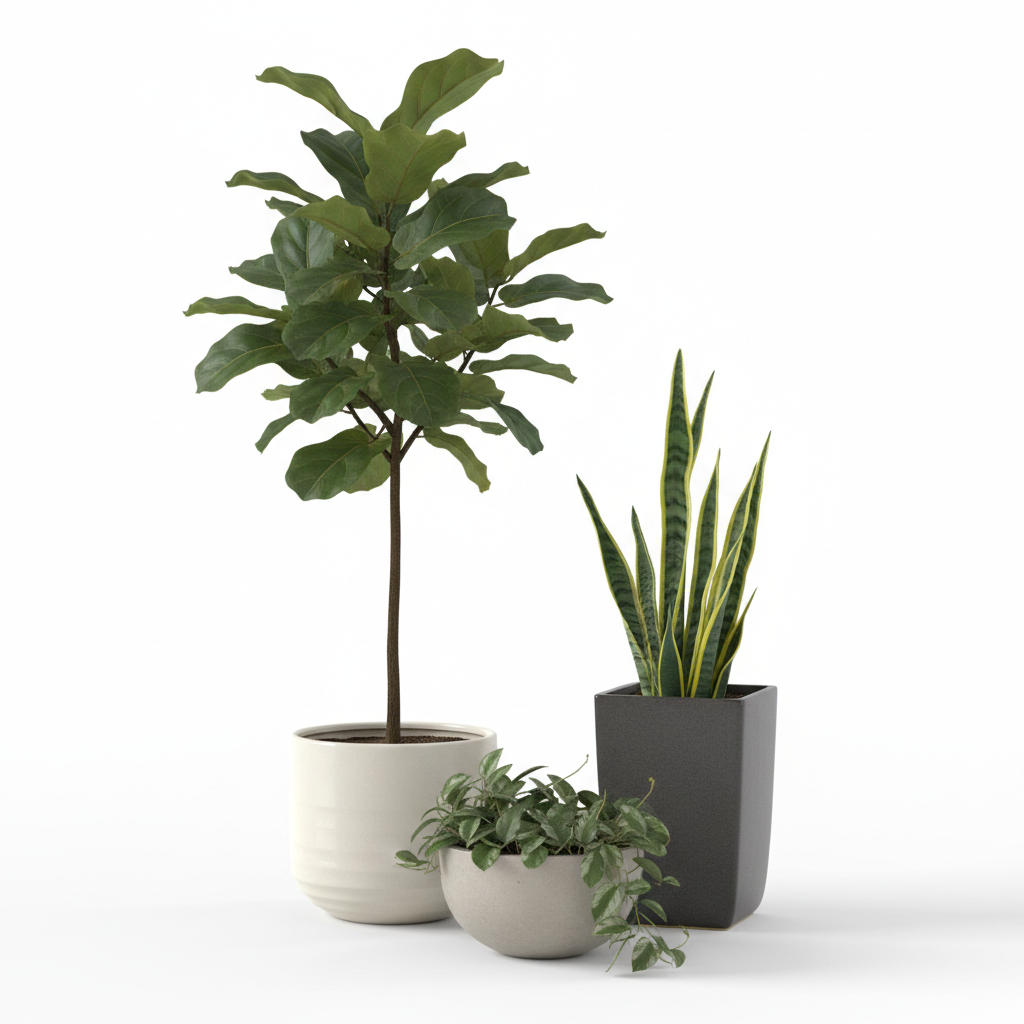 Artificial Plants & Planters