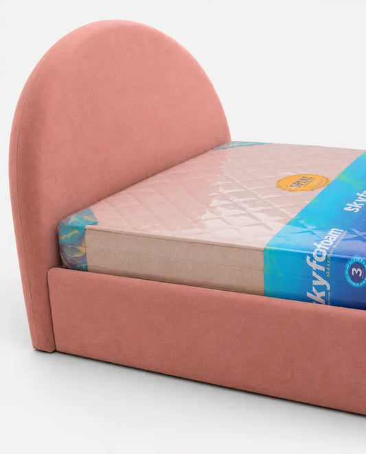 Luna Curve Upholstered Bed
