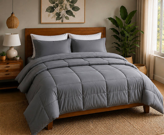 Luxury Queen Bed Comforter Set – 4 Piece | Soft & Comfortable Bedding Set