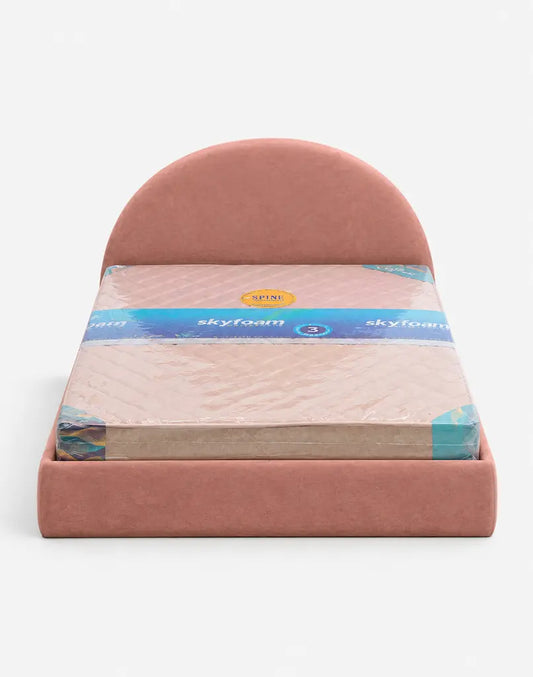 Luna Curve Upholstered Bed