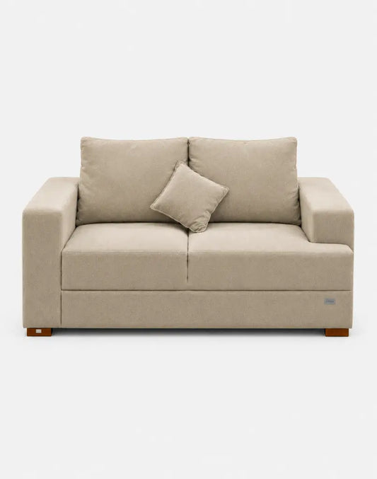 ComfyLux 2-Seater Fabric Sofa